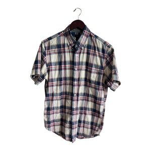 J. Crew size M Multicolor Plaid Button Down Shirt